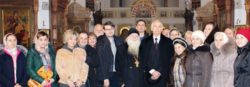 Василий Лановой на приходе Пантелеимона г.Жуковский