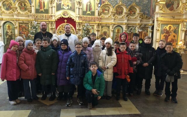 Открытый урок по Основам православной культуры В Космо-Дамианском храме города Жуковского