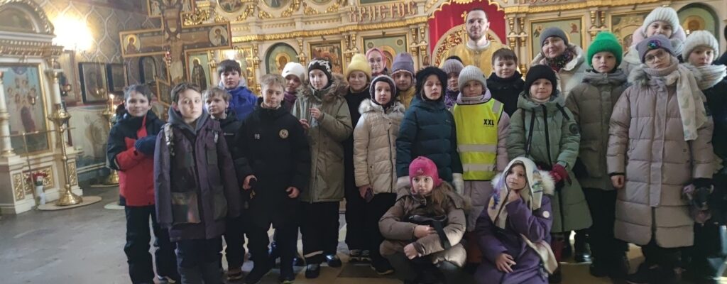 Открытый урок по Основам православной культуры В Космо-Дамианском храме города Жуковского